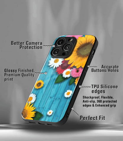 'For Her' Premium Glossy Floral/ Aesthetic Phone Case compatible for every Phone Models.