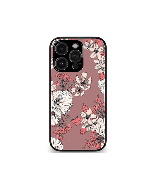 'For Her' Premium Glossy Floral/ Aesthetic Phone Case compatible for every Phone Models.
