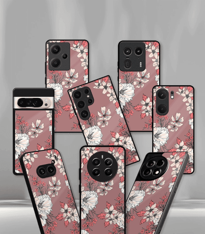 'For Her' Premium Glossy Floral/ Aesthetic Phone Case compatible for every Phone Models.