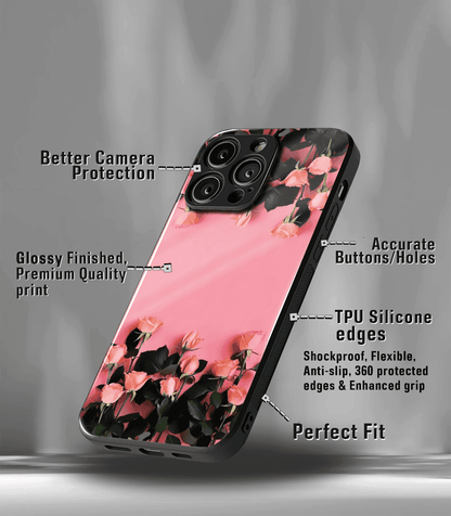 'For Her' Premium Glossy Floral/ Aesthetic Phone Case compatible for every Phone Models.