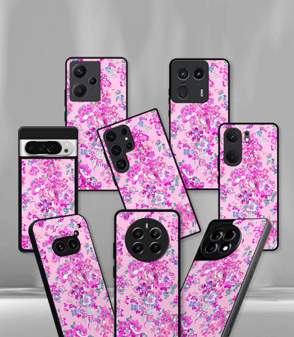 'For Her' Premium Glossy Floral/ Aesthetic Phone Case compatible for every Phone Models.
