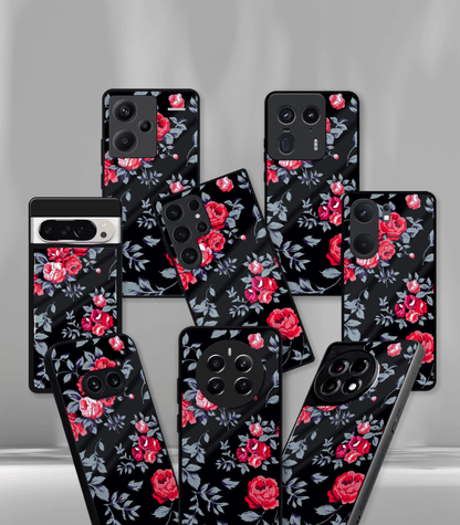 'For Her' Premium Glossy Floral/ Aesthetic Phone Case compatible for every Phone Models.