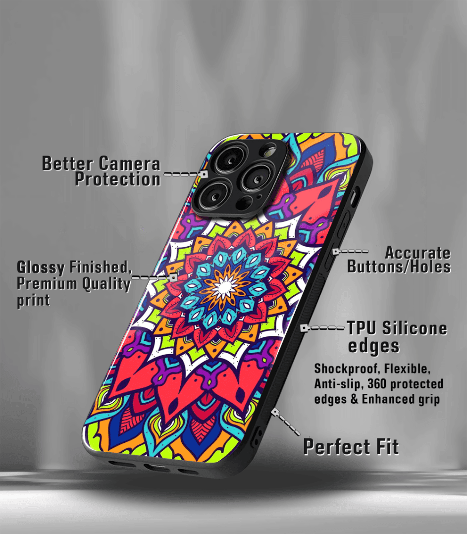 'for her' premium glossy floral/ aesthetic phone case compatible for every phone models.