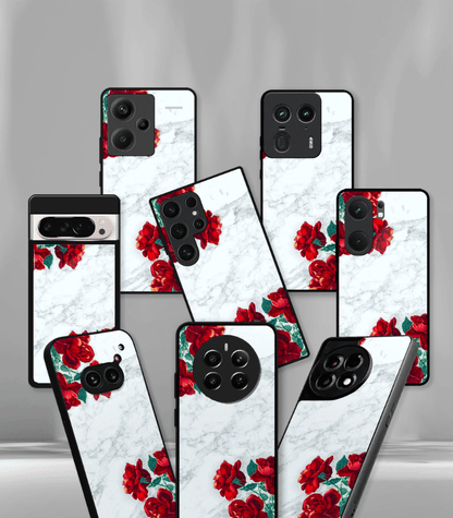 'For Her' Premium Glossy Floral/ Aesthetic Phone Case compatible for every Phone Models.
