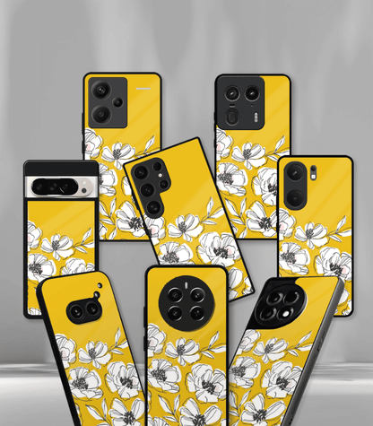 'For Her' Premium Glossy Floral/ Aesthetic Phone Case compatible for every Phone Models.