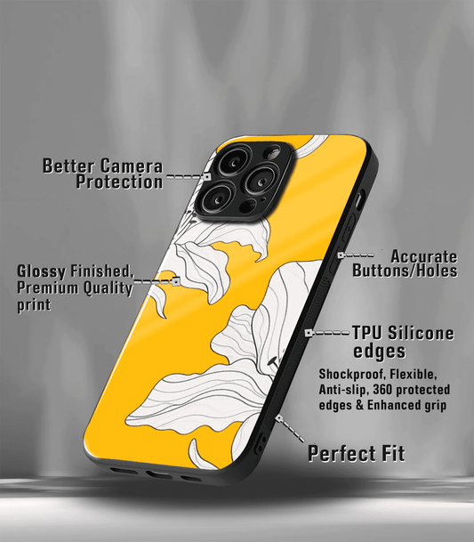 'For Her' Premium Glossy Floral/ Aesthetic Phone Case compatible for every Phone Models.
