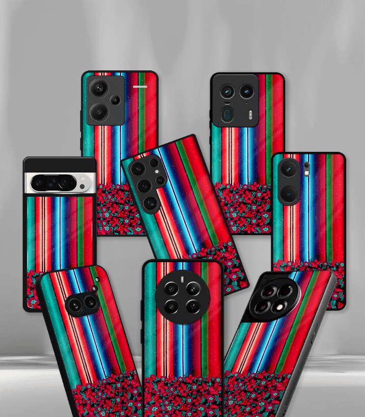 'for her' premium glossy floral/ aesthetic phone case compatible for every phone models.
