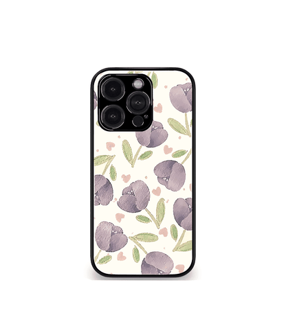 'For Her' Premium Glossy Floral/ Aesthetic Phone Case compatible for every Phone Models.