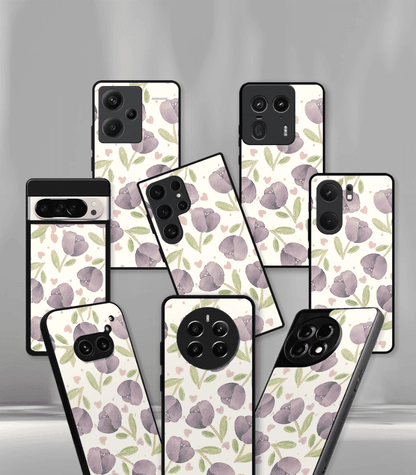 'For Her' Premium Glossy Floral/ Aesthetic Phone Case compatible for every Phone Models.