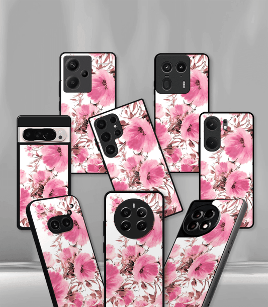 'For Her' Premium Glossy Floral/ Aesthetic Phone Case compatible for every Phone Models.