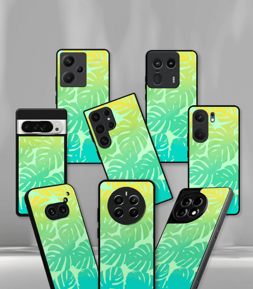 'for her' premium glossy floral/ aesthetic phone case compatible for every phone models.