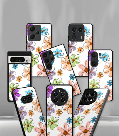 'For Her' Premium Glossy Floral/ Aesthetic Phone Case compatible for every Phone Models.