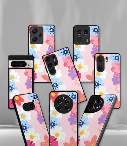 'For Her' Premium Glossy Floral/ Aesthetic Phone Case compatible for every Phone Models.