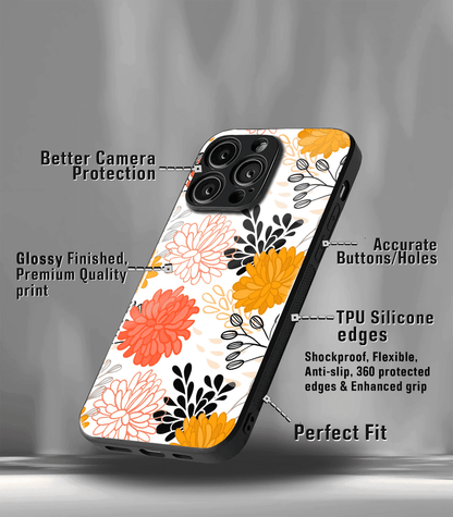 'For Her' Premium Glossy Floral/ Aesthetic Phone Case compatible for every Phone Models.