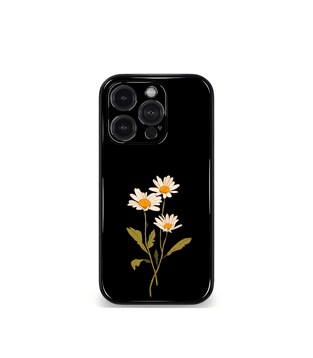 'for her' premium glossy floral/ aesthetic phone case compatible for every phone models.
