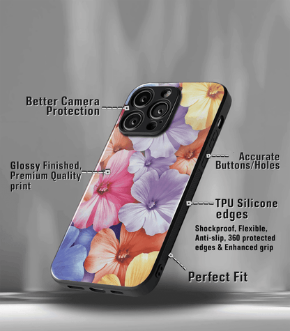 'For Her' Premium Glossy Floral/ Aesthetic Phone Case compatible for every Phone Models.