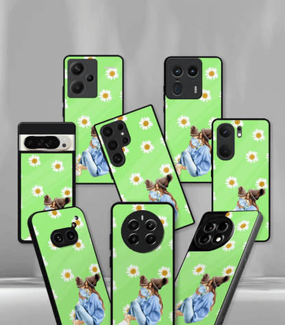 'For Her' Premium Glossy Floral/ Aesthetic Phone Case compatible for every Phone Models.