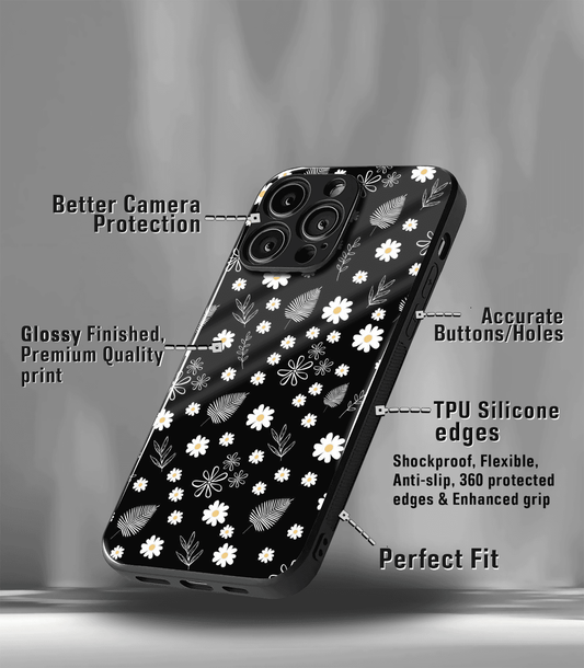 'For Her' Premium Glossy Floral/ Aesthetic Phone Case compatible for every Phone Models.