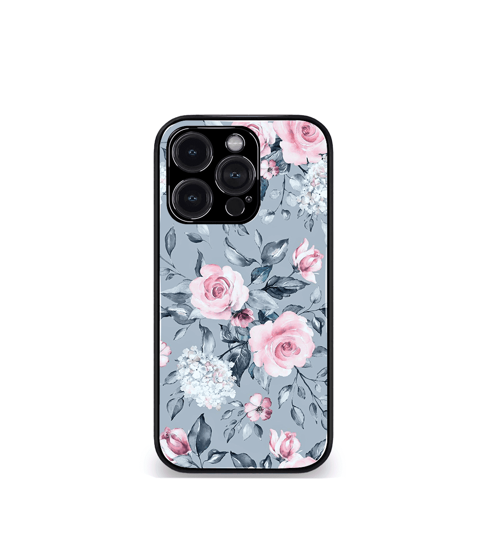'for her' premium glossy floral/ aesthetic phone case compatible for every phone models.