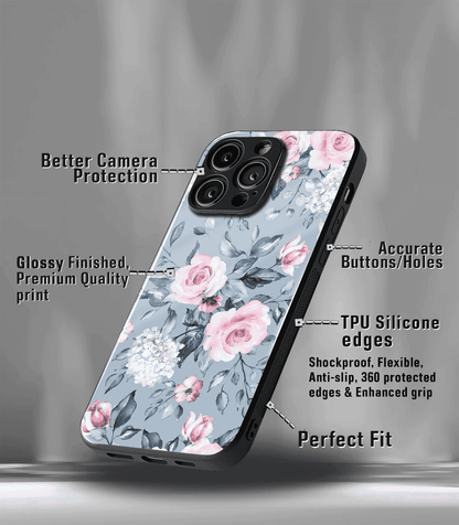 'For Her' Premium Glossy Floral/ Aesthetic Phone Case compatible for every Phone Models.