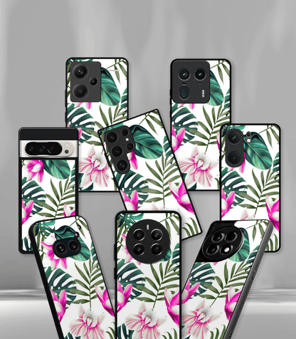 'For Her' Premium Glossy Floral/ Aesthetic Phone Case compatible for every Phone Models.