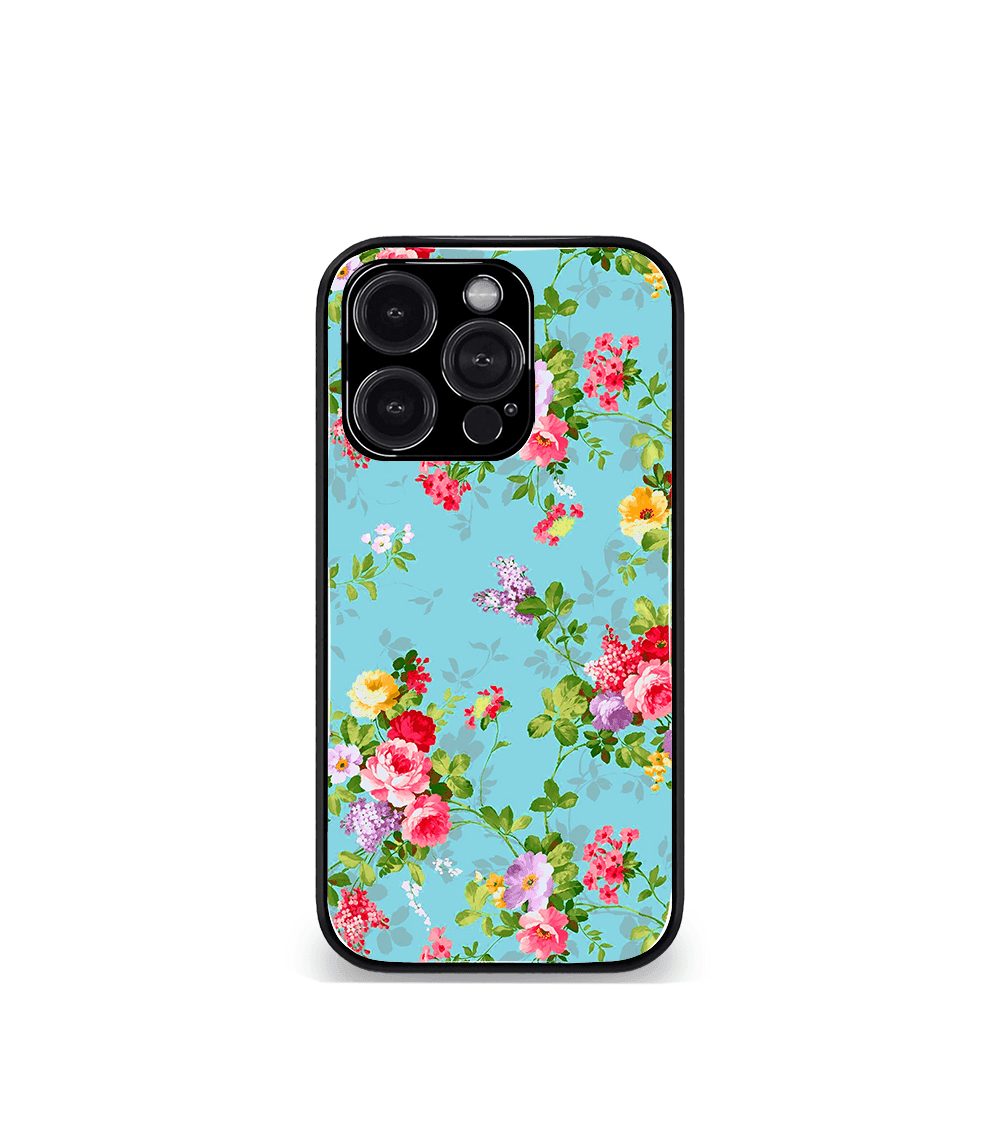 'for her' premium glossy floral/ aesthetic phone case compatible for every phone models.