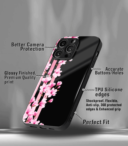 'For Her' Premium Glossy Floral/ Aesthetic Phone Case compatible for every Phone Models.