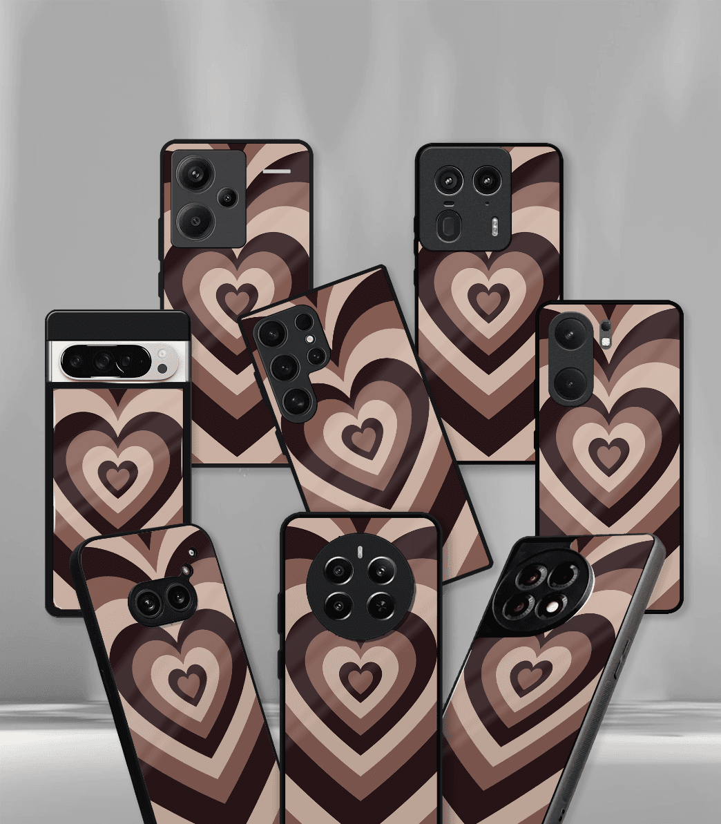 'for her' premium glossy floral/ aesthetic phone case compatible for every phone models.