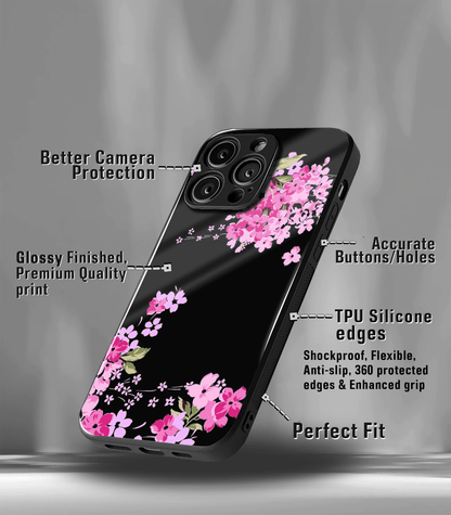 'For Her' Premium Glossy Floral/ Aesthetic Phone Case compatible for every Phone Models.