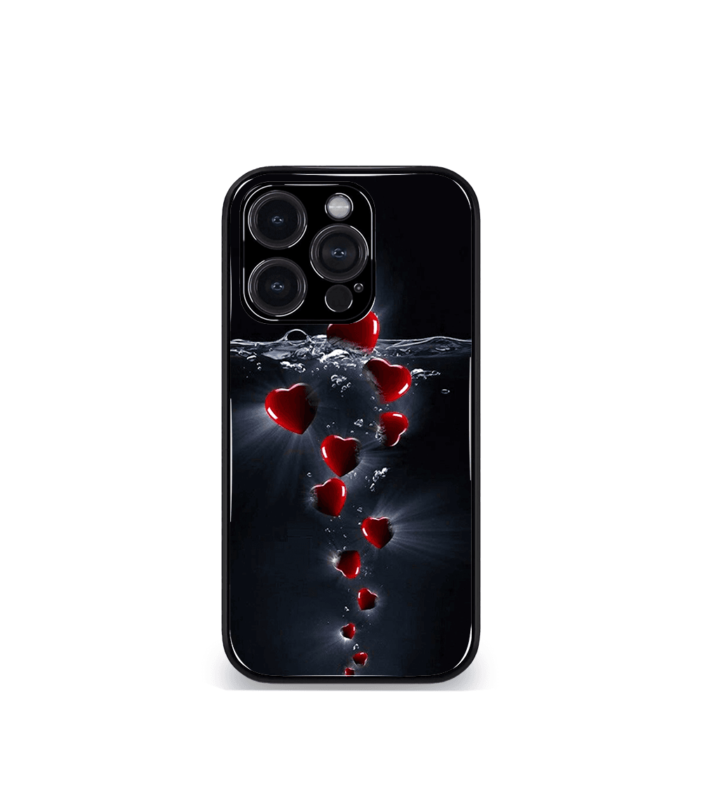 'for her' premium glossy floral/ aesthetic phone case compatible for every phone models.