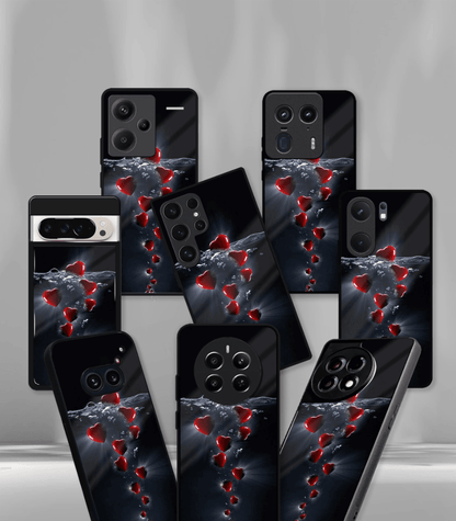 'For Her' Premium Glossy Floral/ Aesthetic Phone Case compatible for every Phone Models.