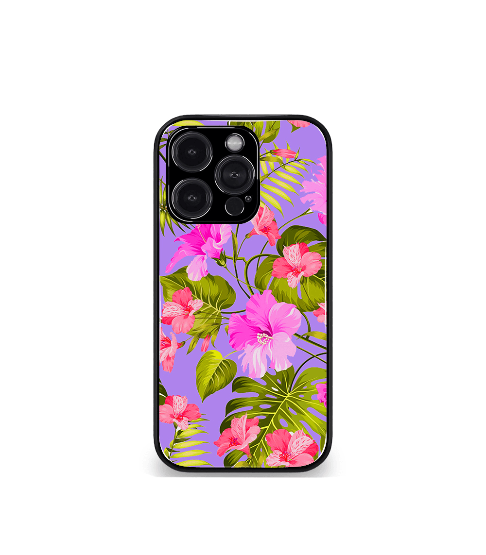 'for her' premium glossy floral/ aesthetic phone case compatible for every phone models.