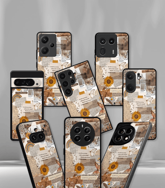 'For Her' Premium Glossy Floral/ Aesthetic Phone Case compatible for every Phone Models.
