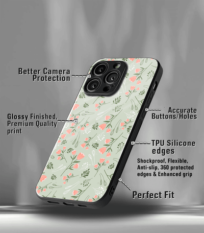 'For Her' Premium Glossy Floral/ Aesthetic Phone Case compatible for every Phone Models.