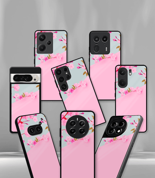 'For Her' Premium Glossy Floral/ Aesthetic Phone Case compatible for every Phone Models.