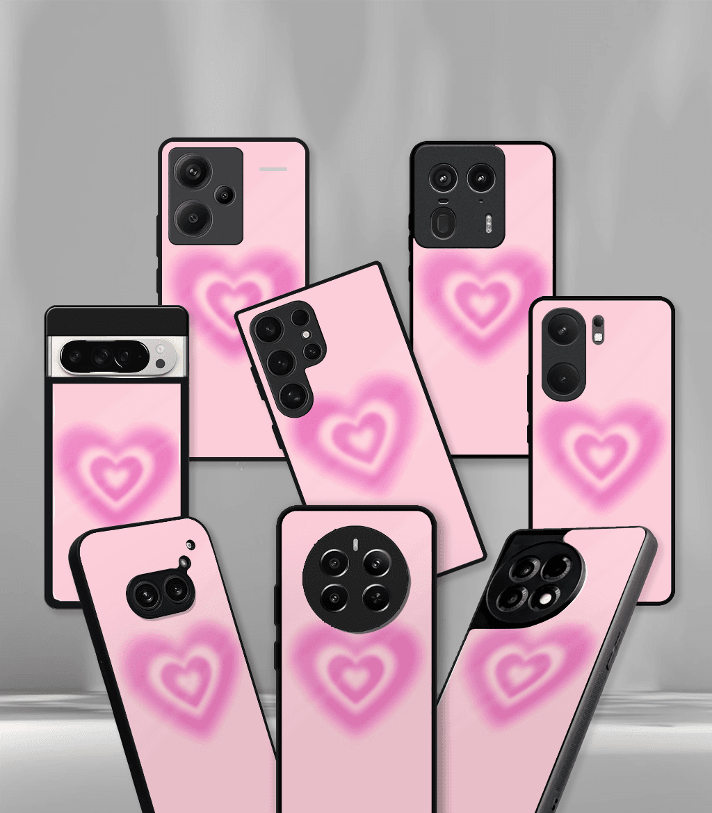 'for her' premium glossy floral/ aesthetic phone case compatible for every phone models.