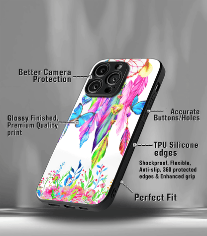 'For Her' Premium Glossy Floral/ Aesthetic Phone Case compatible for every Phone Models.