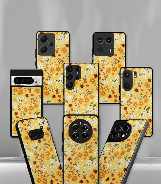 'For Her' Premium Glossy Floral/ Aesthetic Phone Case compatible for every Phone Models.
