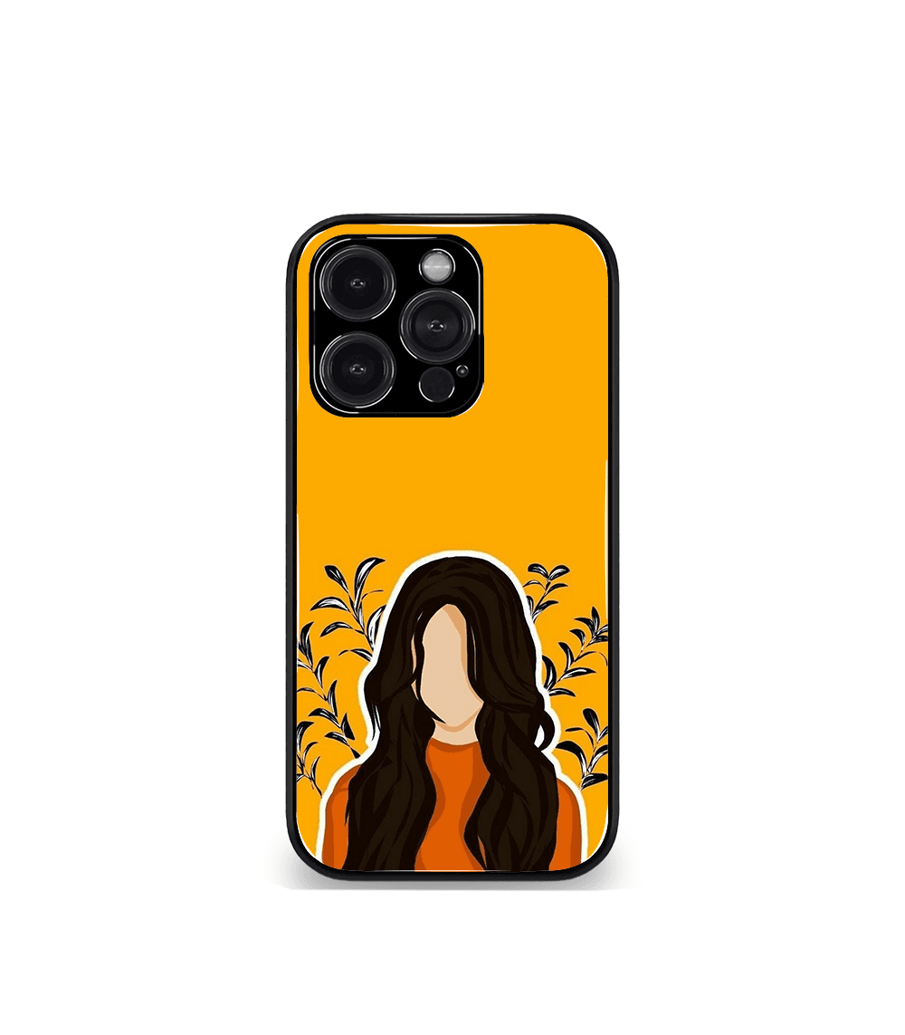 'for her' premium glossy floral/ aesthetic phone case compatible for every phone models.