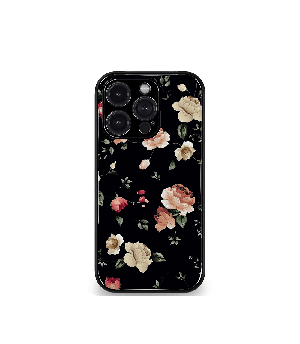 'for her' premium glossy floral/ aesthetic phone case compatible for every phone models.