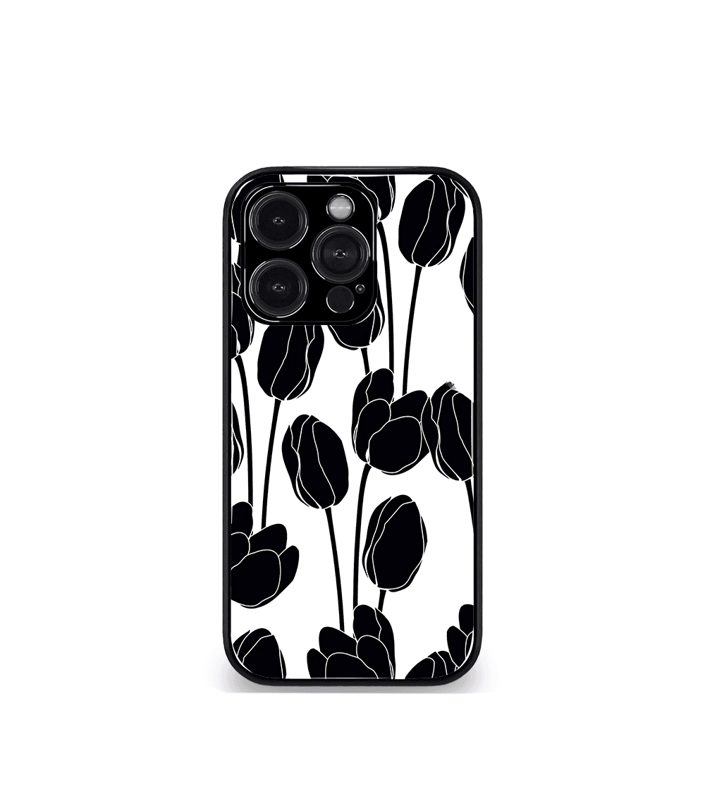 'for her' premium glossy floral/ aesthetic phone case compatible for every phone models.