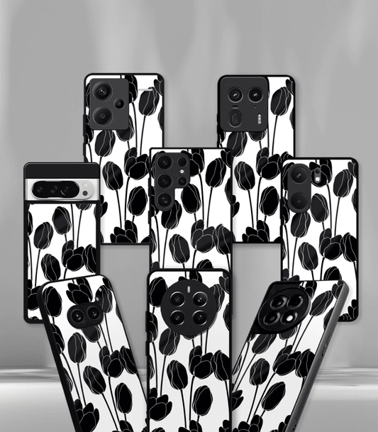 'For Her' Premium Glossy Floral/ Aesthetic Phone Case compatible for every Phone Models.