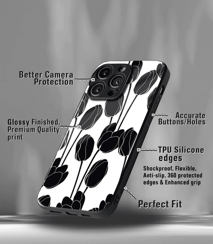 'For Her' Premium Glossy Floral/ Aesthetic Phone Case compatible for every Phone Models.