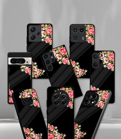'For Her' Premium Glossy Floral/ Aesthetic Phone Case compatible for every Phone Models.