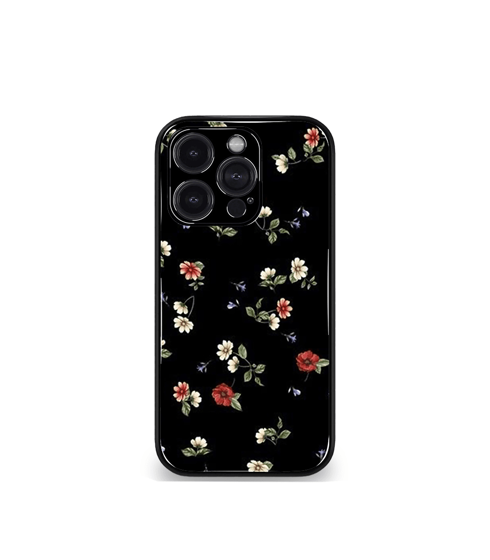 'for her' premium glossy floral/ aesthetic phone case compatible for every phone models.