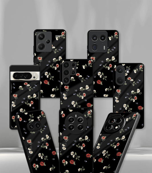 'For Her' Premium Glossy Floral/ Aesthetic Phone Case compatible for every Phone Models.