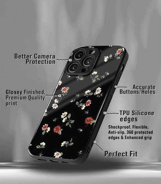 'For Her' Premium Glossy Floral/ Aesthetic Phone Case compatible for every Phone Models.