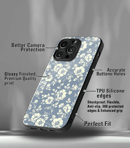 'For Her' Premium Glossy Floral/ Aesthetic Phone Case compatible for every Phone Models.