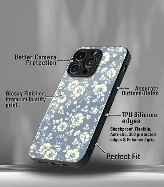 'For Her' Premium Glossy Floral/ Aesthetic Phone Case compatible for every Phone Models.