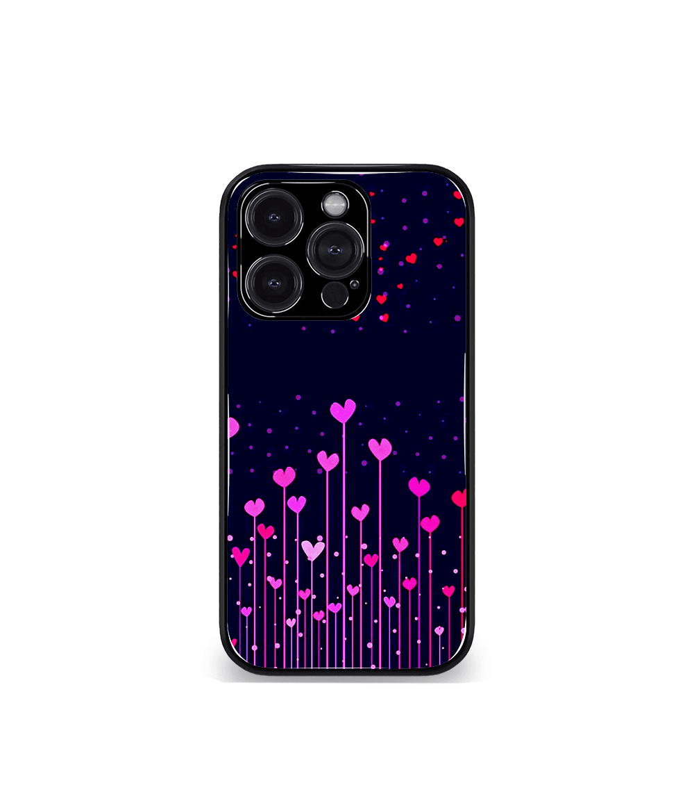 'for her' premium glossy floral/ aesthetic phone case compatible for every phone models.